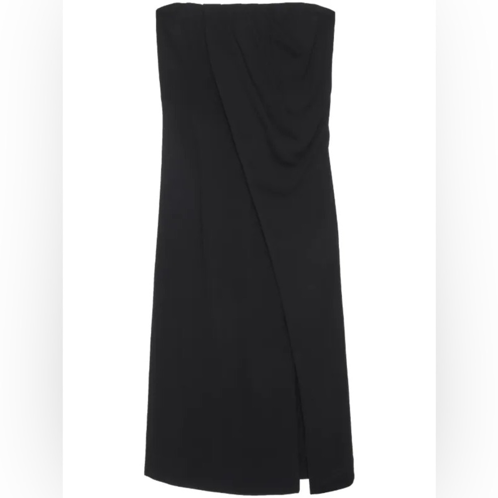 ANINE BING Halle Draped Midi Dress NWT Size Medium